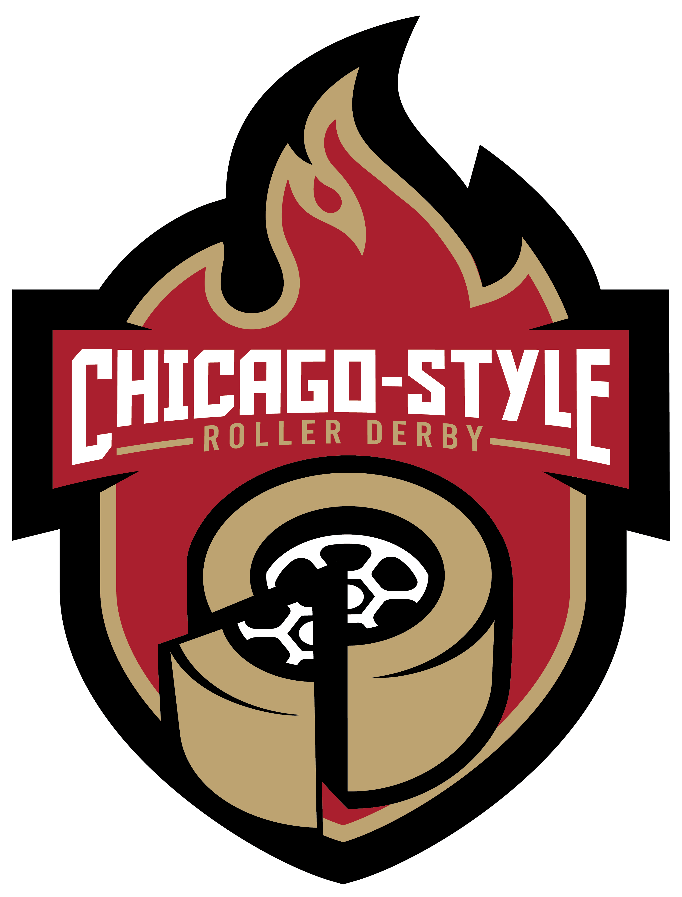 Chicago-Style Roller Derby logo