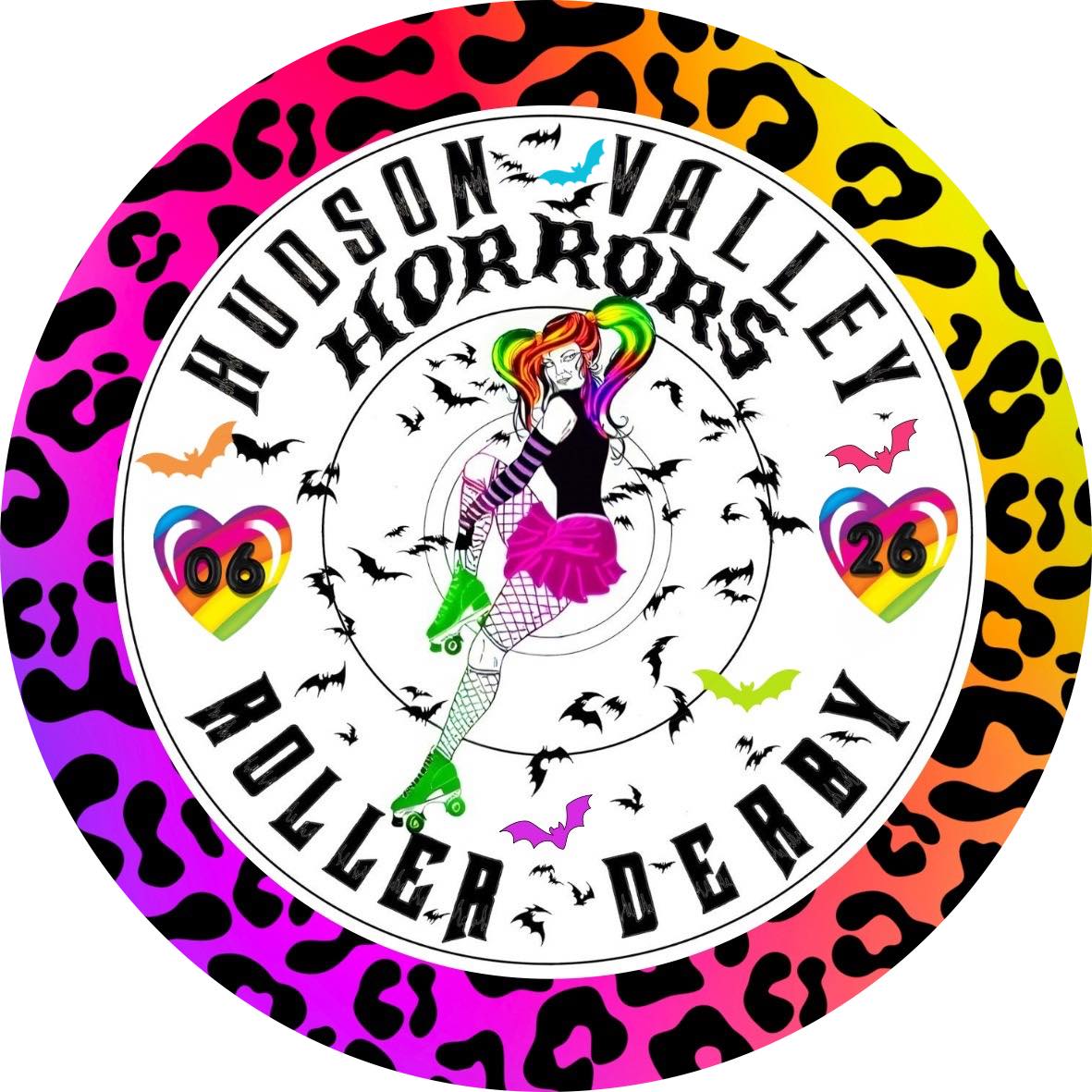 Hudson Valley Horrors Roller Derby logo